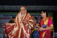 Anjali Devi Felicitated Photos